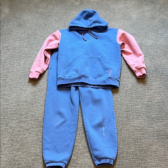 Kari Traa Blue and Pink Sweat Set - Picture 3 of 8